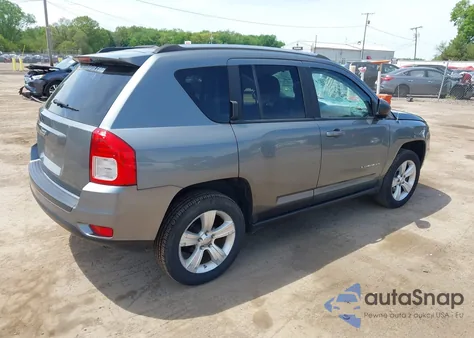 2012 Jeep Compass Sport из США, поврежденный, VIN 1C4NJDBB4CD522720